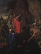 Nicolas Poussin Moses Bringing Forth Water from the Rock Sweden oil painting artist